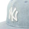 New Era 9FIFTY MLB New York Yankees Denim NY Washed 950 NEYYAN WASDEN 261 Cap, Denim, M/L,