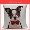 Luxurious Boston Terrier French Bulldog Cushion Pillow Case With Timeless Design