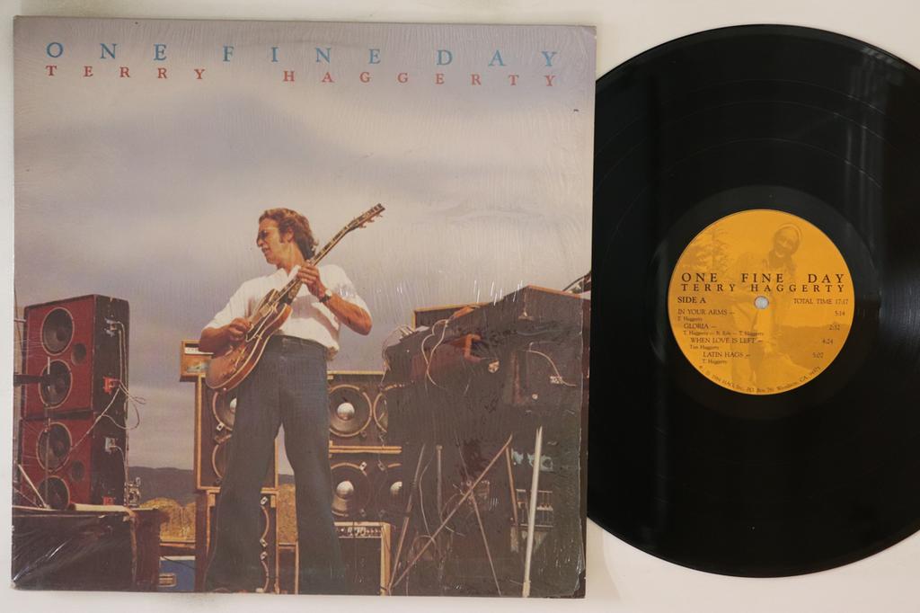 LP Record TERRY HAGGERTY - One Fine Day ZN1000 Not On Label 1984 US Rock Used