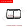 Die-Casting Zinc Alloy Pin Buckle for Leather Shoulder Strap and Webbing Adjustment