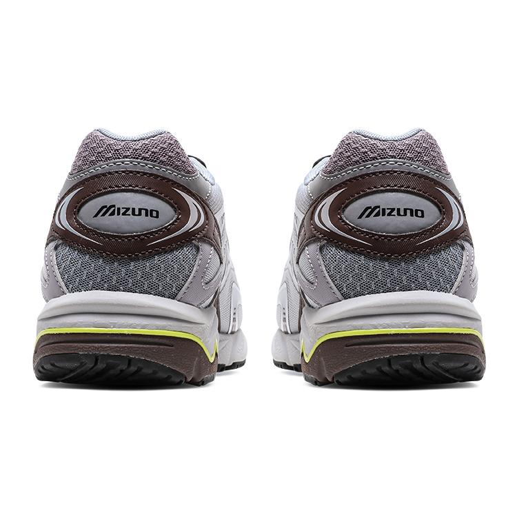 Mizuno Y2K Retro Trend Functional Slip-Resistant Durable Support Low-Top Casual Running Shoes Unisex Sneaker Silver Gray D1GH231811