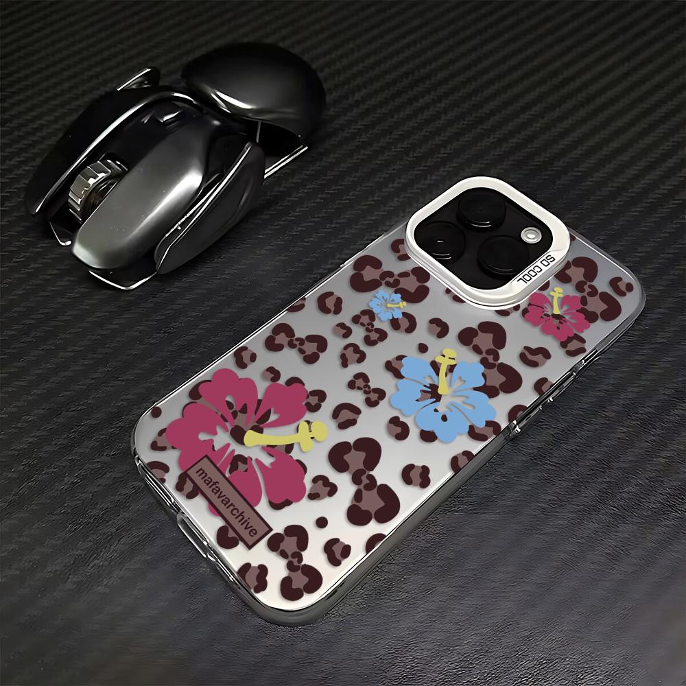 

Leopard Print Bow Flowers Phone Case for Samsung Galaxy A16 A06 A35 A55 A25 A05S A15 A56 A54 A36 A34 A24 A26 A14 A05 A04 4G 5G Samsung A04e 4G