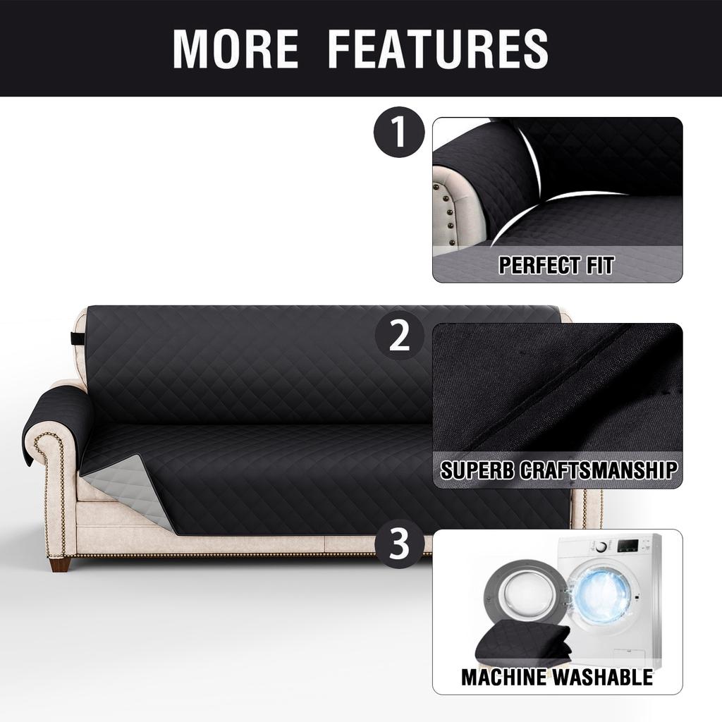 1pc All-Season Modern Water-Resistant Sofa Cushion Cover, Single/2/3/4 Seater Sofa, Pet-Friendly, Full Set of Sofa Protectors