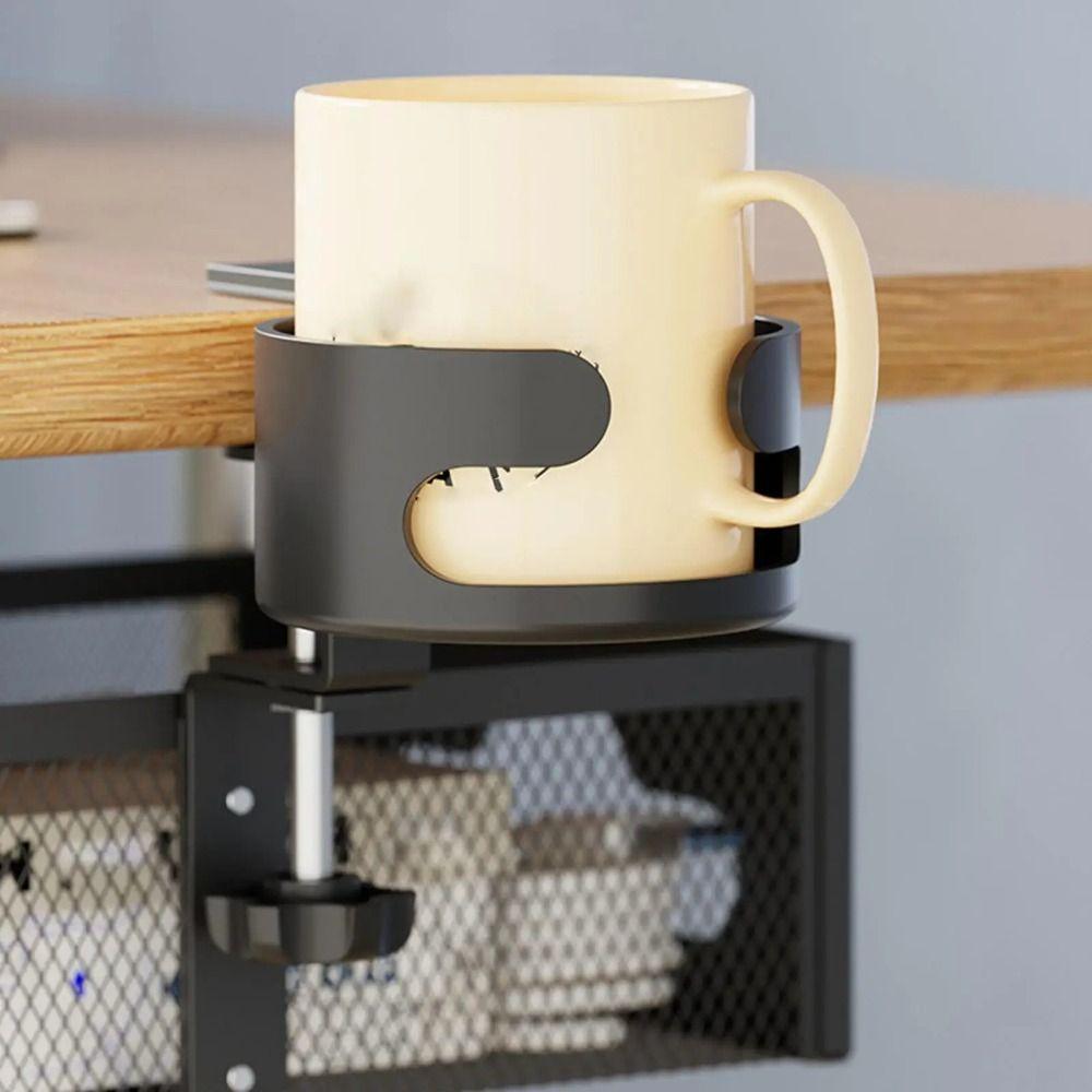 360 Degree Rotating Under Desk Storage Rack Carbon Steel Under Desk Organizer Desk Accessories