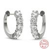 2 Carat Moissanite Earrings, Earrings, High Quality S925 Sterling Silver Ear Jewelry Wholesale