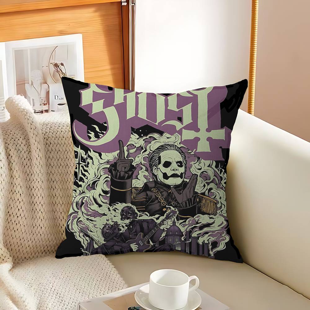 Band G-Ghostes Pillow Cushion Cover Pillowcase Living Room Sofa Home Decor Customized