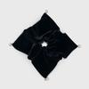 Square Pearl Velvet Scrunchie JP-25-147S