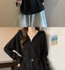 Plus Size V-neck Long Sleeve Slimming Top for Women - Autumn Collection