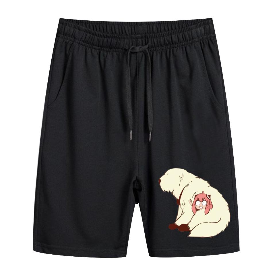 Anime-Inspired Unisex Casual Summer Sports Shorts