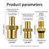 1/8 NPT 1/4 NPT M8x1 Tire Valve Stems With Cap Tank Air Valve Durable Pressure Valve