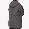 Adidas Down Jackets Men's Gray Hooded Moderate Down Jacket DM1940