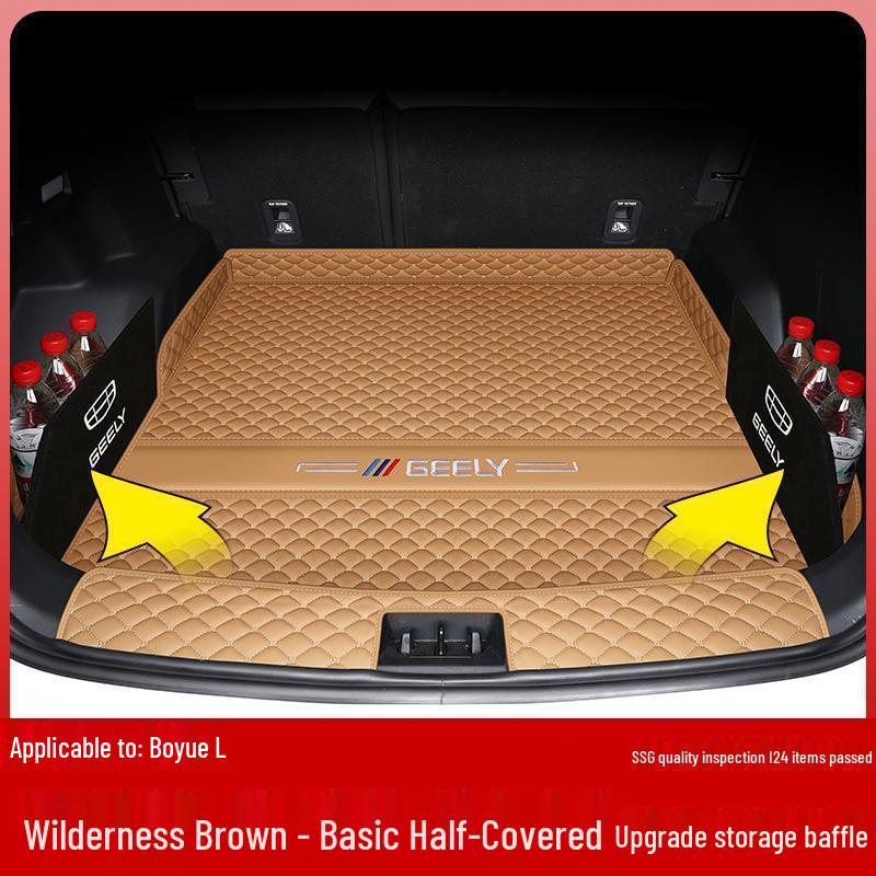 Trunk Mat for Boyue L 2023 Model - Car Accessories and Decorative Tail Box Mat