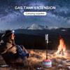 Practical Gas Lantern Extension Tube Outdoor Camp Gas Tank Converter Extension Rod Cooking Stove Gas Tank Converter