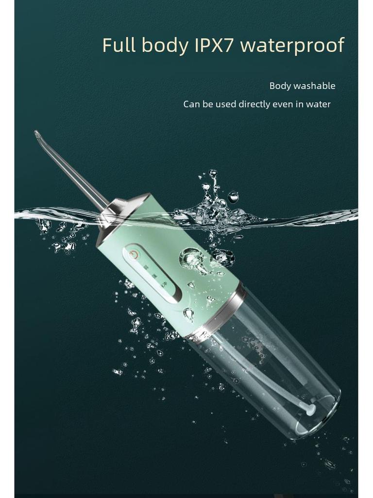 Portable Electric Water Flosser for Oral and Stone Cleaning