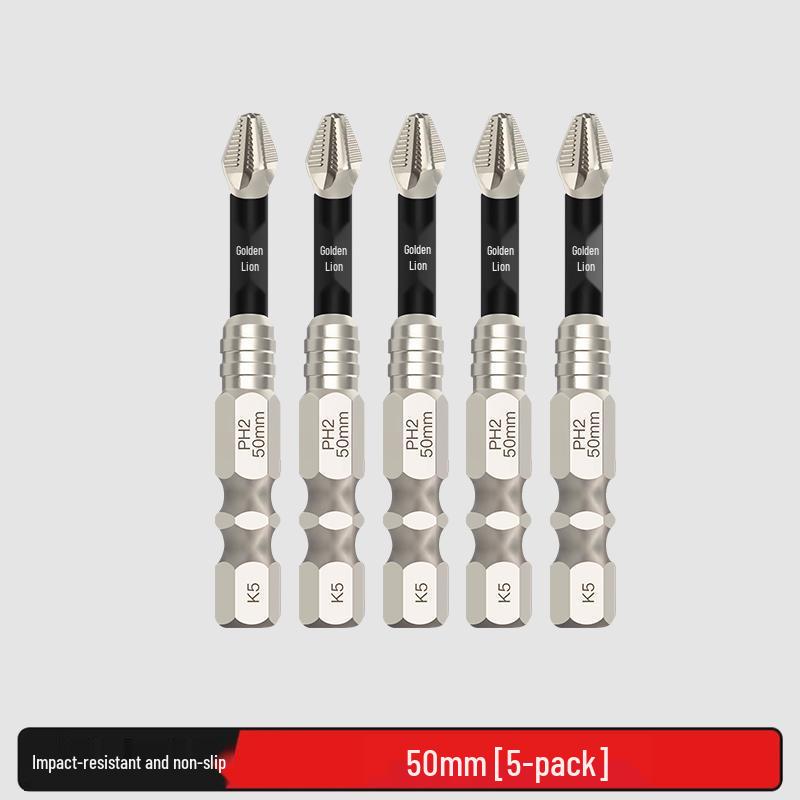 K5 High Torque Anti-Slip Magnetic Phillips Head Hand Drill Electric Screwdriver with Impact Resistance and Chrome Plated Super Hard Bit