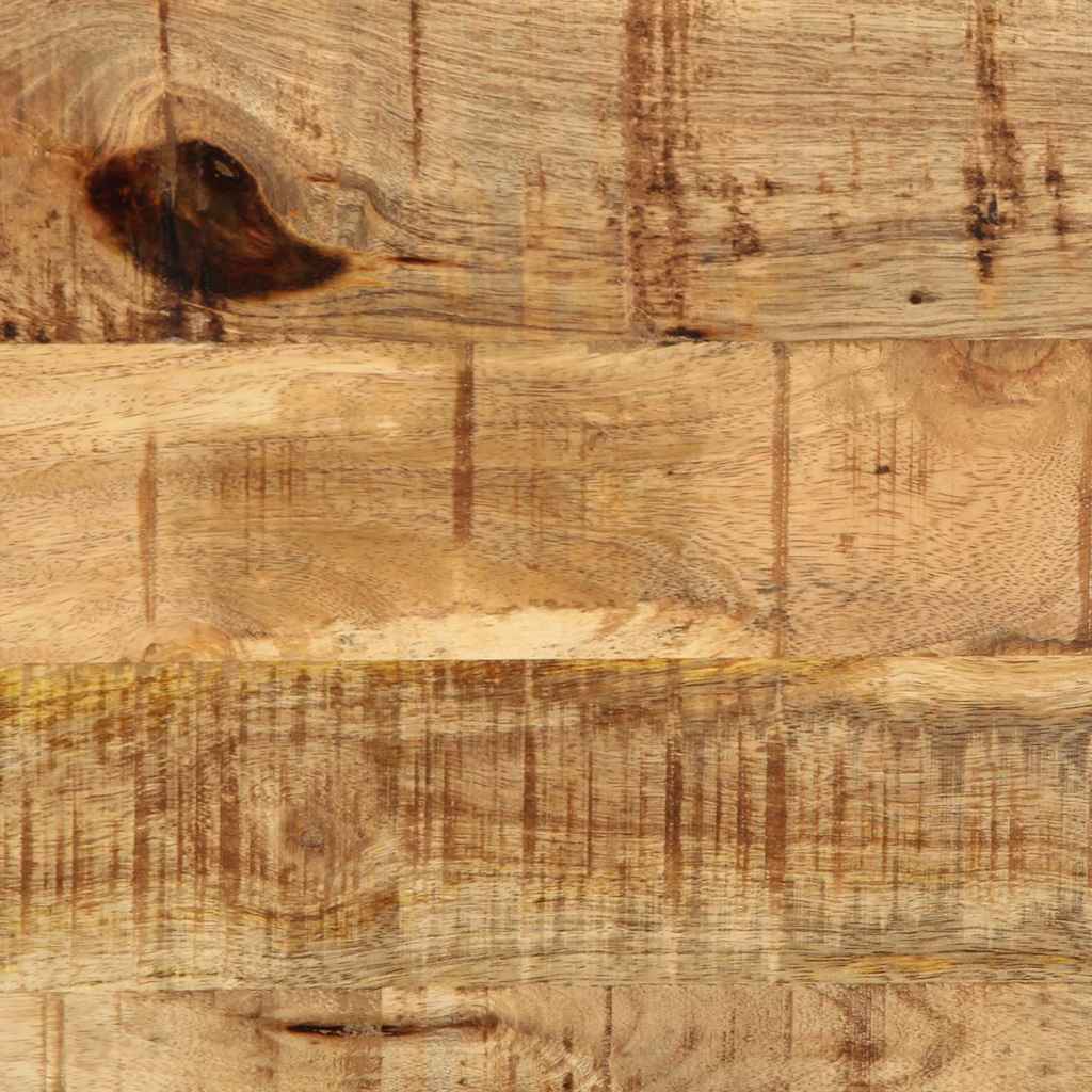 Coffee Table, 90x50x36 Cm, Rough Solid Mango Wood