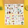 10 Stück Leuchtende Hawaiianische Tattoo-Sticker Leuchten im Dunkeln Tropischer Flamingo Strandparty-Sticker Aloha Luau Geburtstagsdeko Zubehör