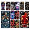 Capa de Celular Máscara de Oni Samurai Para Xiaomi Mi 5X 8 9 10 11 12 Lite Pro 10T PocoX3pro PocoM3 Note 10 Pro Lite