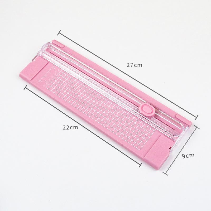 

Manual paper cutter - bidirectional paper cutter, a paper cutter that is perfect for scrapbooks and handcrafting рожевий