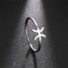 Afrika Berber Symbol Ringe für Damen Herren Edelstahl Amazigh Buchstabe Ethnisch Berber Offen Verstellbar Ring Schmuck Geschenk