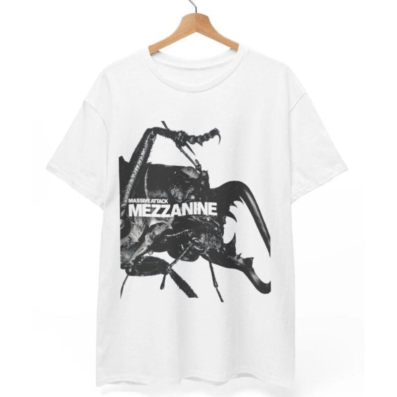Massive Attack Tshirt Rock Punk Band Summer New Unisexs Oversized Tshirt Unisex