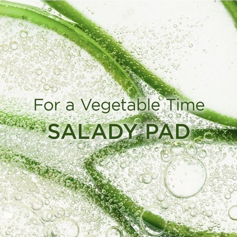 Dewycel [1+1] Vegan Certified Vegetarian Toner Pad Salad Pad 70 Sheets (2 Pack)