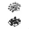 20x Guitar Strap Locks Locking Pegs with Washers Screws for Bass