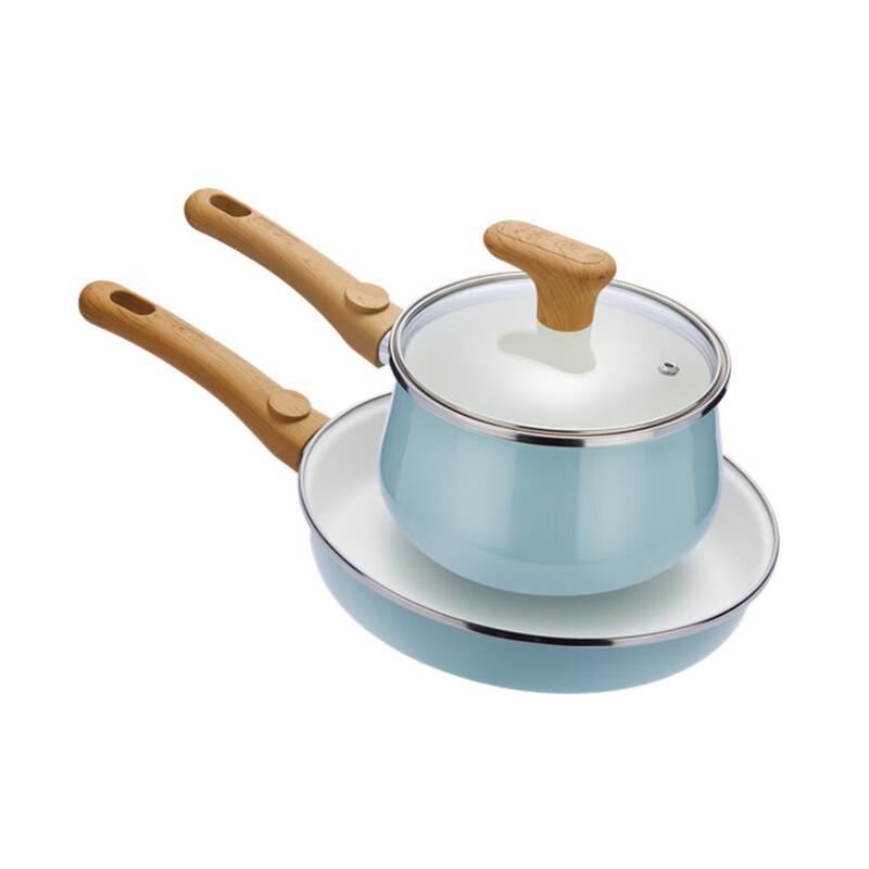 Supor Yuexiang Light Enamel Cookware Set
