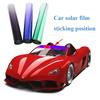 20X150cm Car Sun Shade Tint Film For Auto Front Windshield Vinyl Sun Protection Glass Sticker Heat Insulation Windows Films Tool