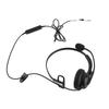 Single Ear Headset Comfortable Lightweight Noise Canceling Wired Computer Headset with Mic for Call Center