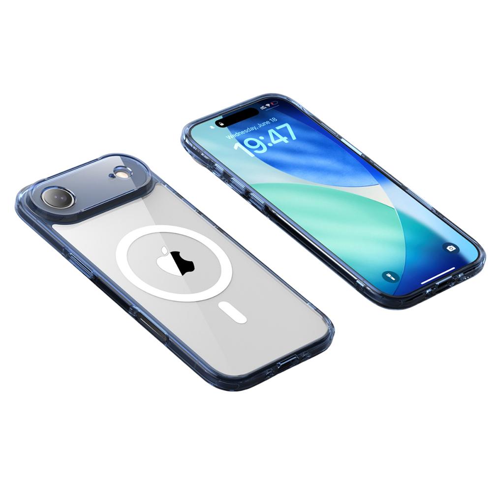 For iPhone Air Case Compatible with MagSafe Precise Cutouts TPU+PC Clear Phone Back Cover