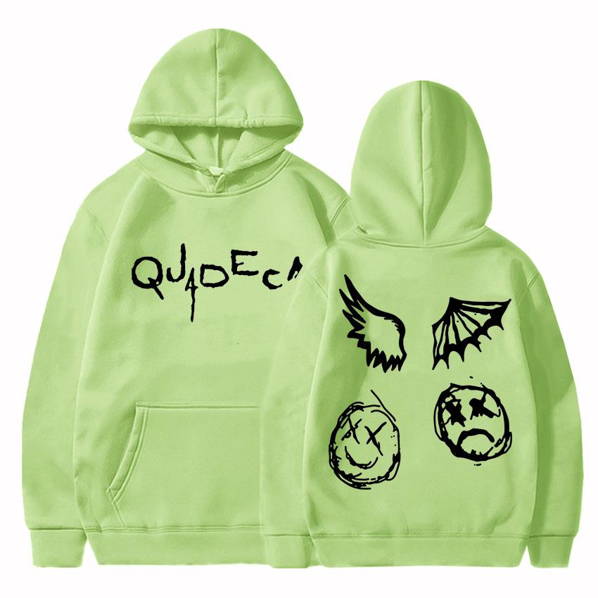 Duki From The End of The World Hoodie Graphic Printing Hip Hop Casual Sweatshirt With Pocket Fleece Clothes Unisex Punk Hoody