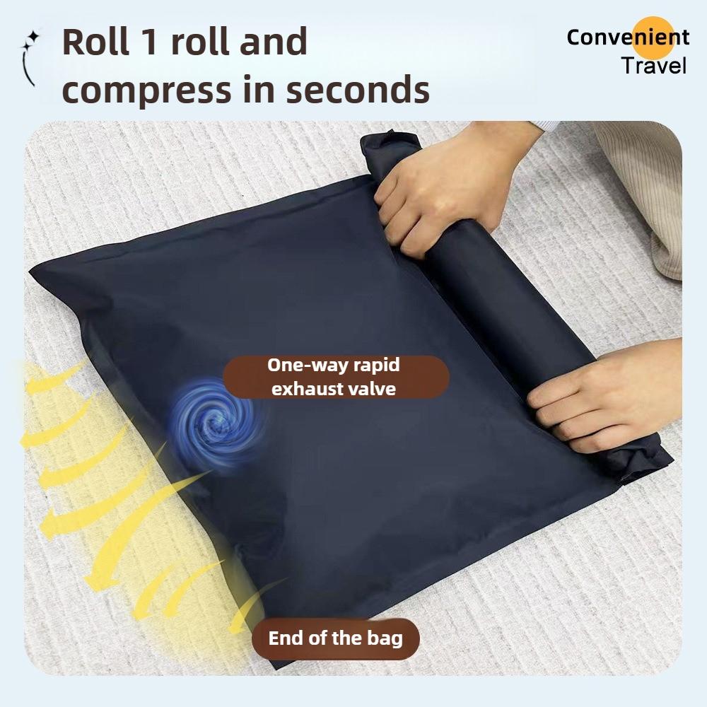 Professional Luggage Vacuum Compression Bag Reusable Vacuum Bag, Save 60% Space Travel Vacuum Sealed Bag storage bags