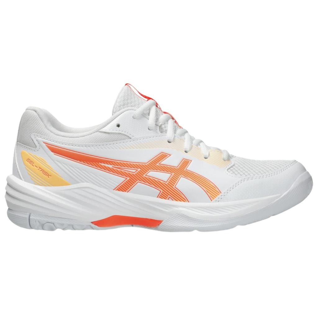 New ASICS GEL TASK 4 Abrasion Resistant Breathable Support Volleyball Shoes Women's White 1072A106-103