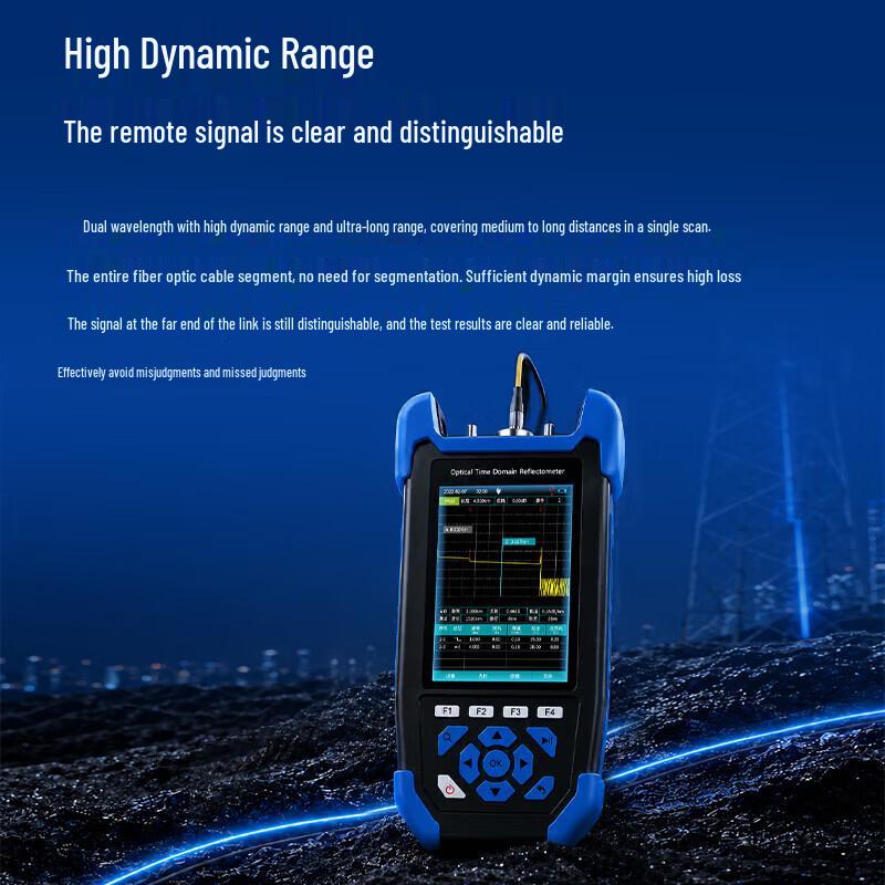 BOYANG BY-OT02SJ1 5-in-1 Mini OTDR Optical Fiber Tester