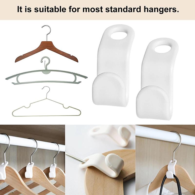 20PCS Multi-function Hook Clothes Hanger Connect Folding Storage Rack