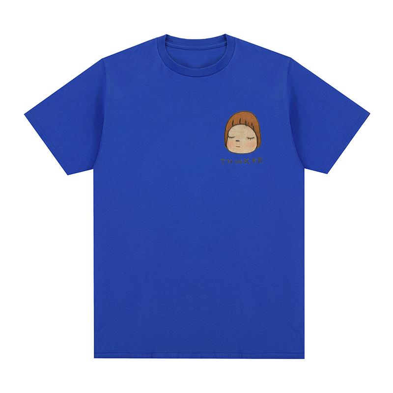 Yoshitomo Nara Thinker Vintage tshirt Fashion Casual Cotton Unisex T shirt New TEE TSHIRT Women s tops