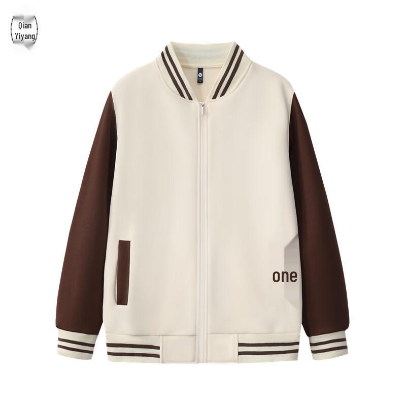 Unisex Fleece Baseball Jacket Hoodie M