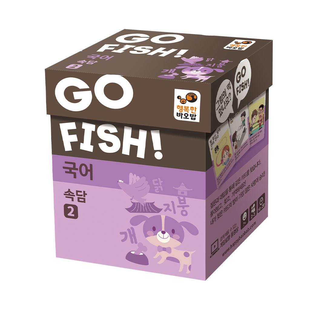 happy baobab Go Fish Korean Proverbs 2 Card Game - Family Brain Development for Ages 6-7