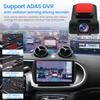 Automobilinis Android navigatorius USB HD 720P 170° DVR vaizdo registratorius Medija Komplekte yra ADAS vairavimo pagalbos funkcija Įrašymo įrenginys Naktinis
