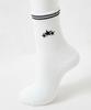 WEGO Pile Star Line Socks School Sizes White Women's (14cm Length), Gift, Socks, 23-25cm,