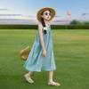 Girls' Summer Beach Princess A-line Dress