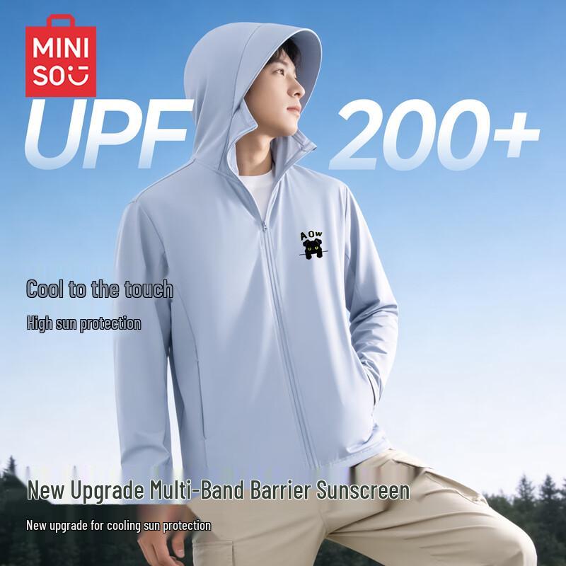 MINISO Men s Summer Sun Protection Loose-Fit Jacket 2XL