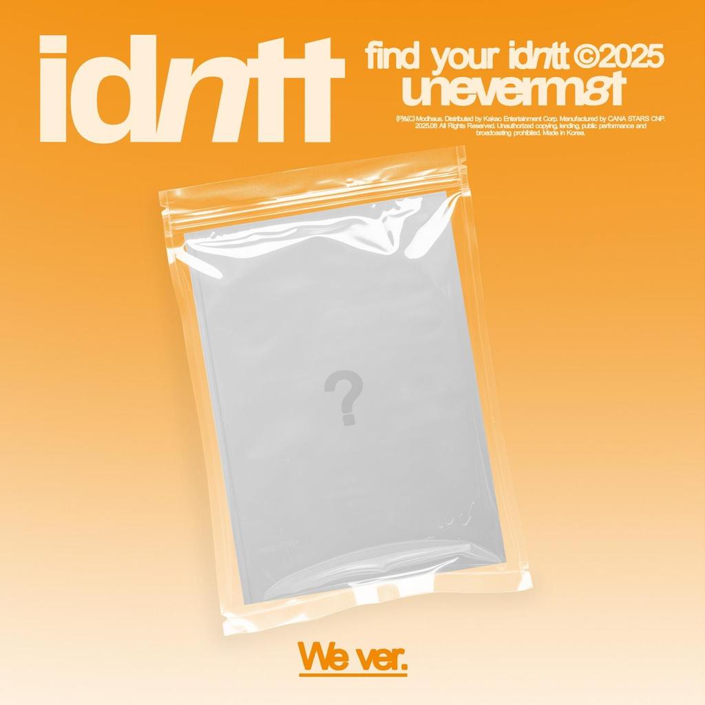 idntt [unevermet] The 1st (Debut) Album