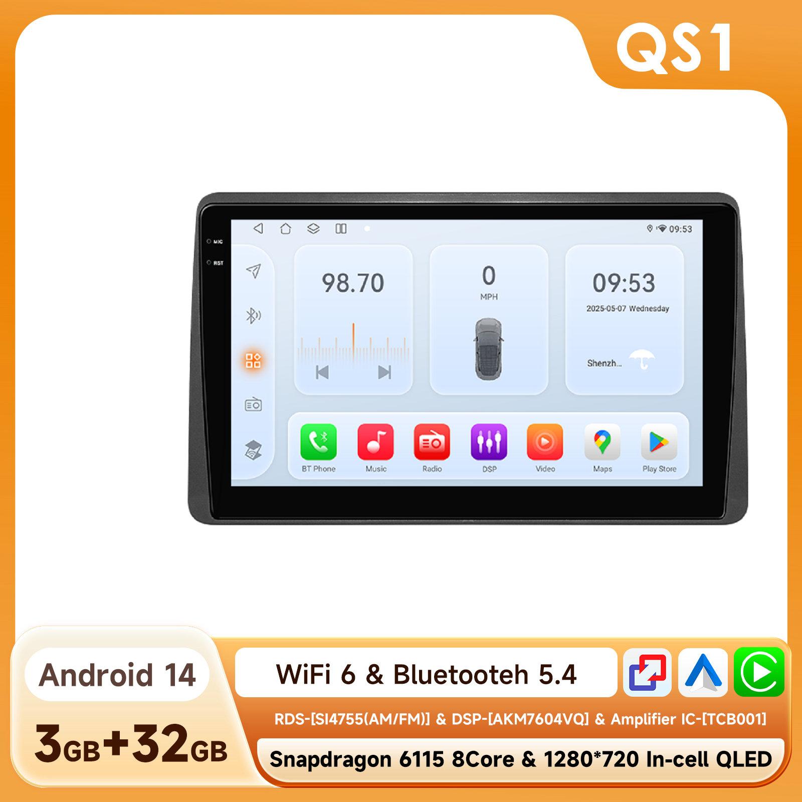 

Hizpo Мультимедийный плеер Snapdragon Android для Renault Duster HM 2 II 2020-2021 Arkana 1 I 2019-2021 Авто Carplay Стерео Интеллектуальный Экран GPS QS1 8Core 3G 32G