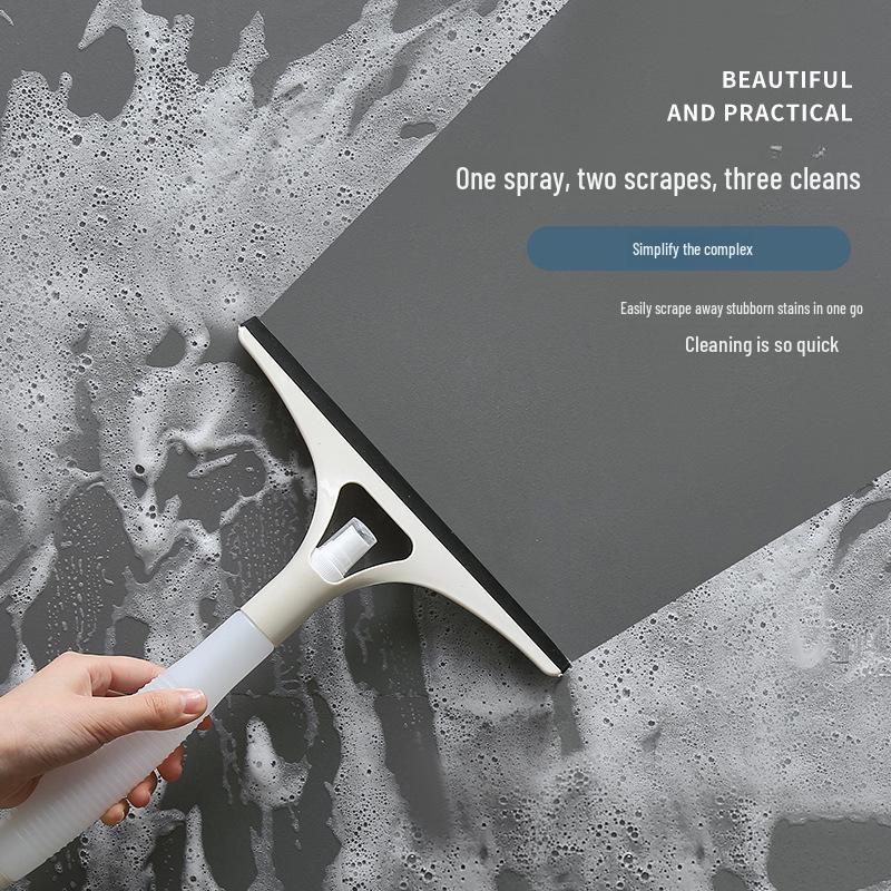 Double-Sided Glass Cleaning Wiper with Nozzle – Streak-Free Multifunctional Brush