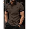 Stylish Men's Short Sleeve Polo Shirt, Slim Fit, Ideal for Daily Casual Wear