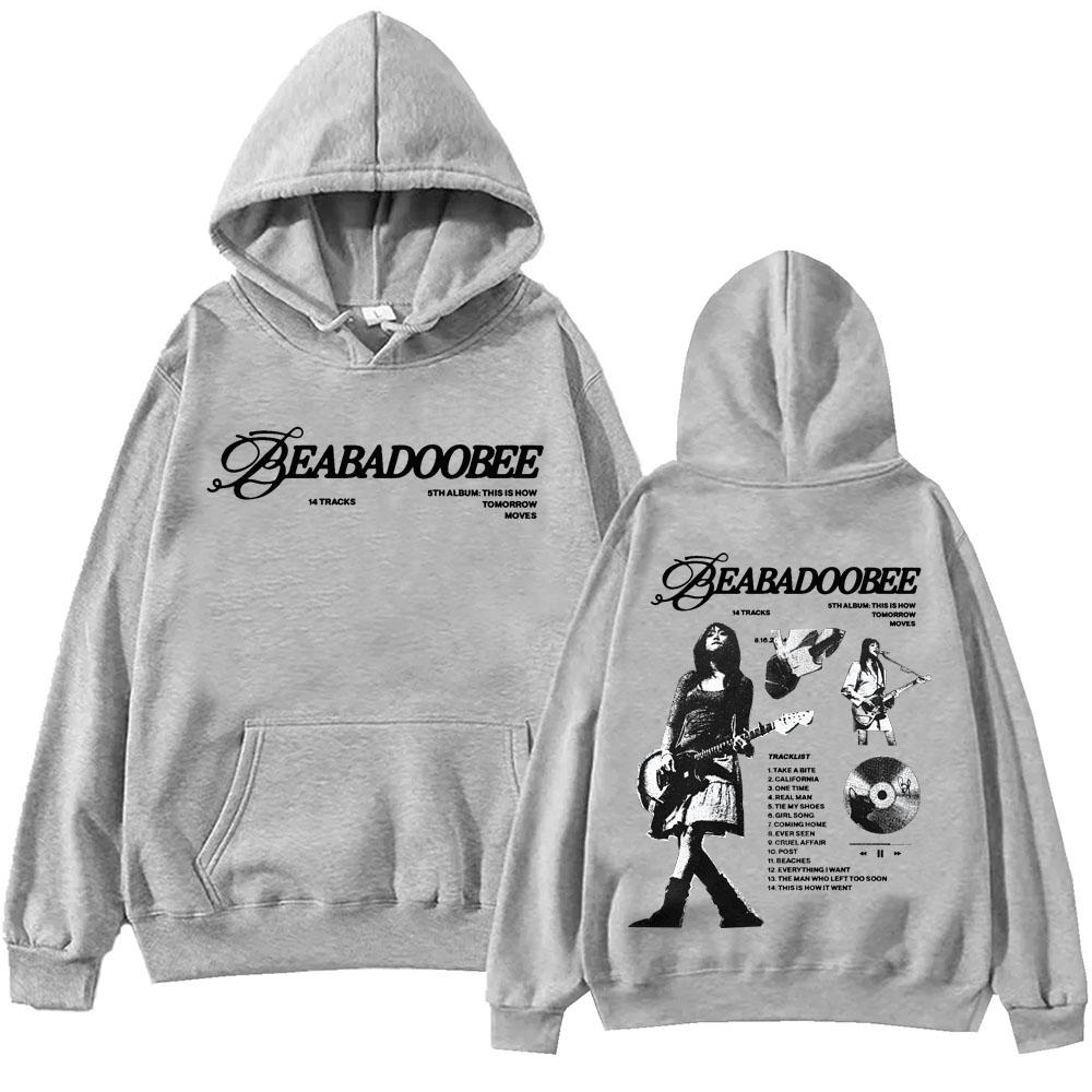 

Beabadoobee Tour 2025 Hoodie, Harajuku Hip-hop Fashion for Both Men and Women, Classic Printed Pullover S