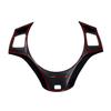 Car Steering Wheel Panel Decoration Cover Carbon Fiber Trim Moulding Sticker for BMW 3Series E90 E91 E92 E93 2005-2012