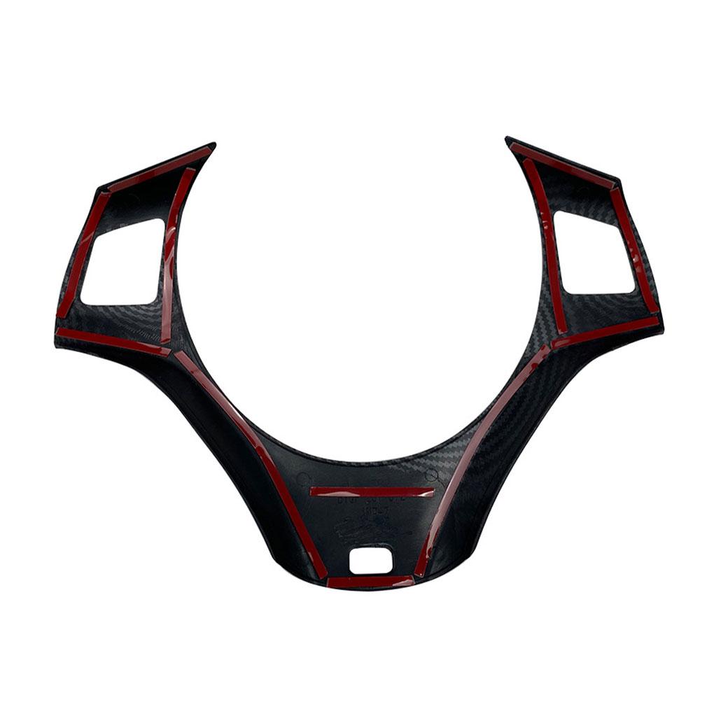 Car Steering Wheel Panel Decoration Cover Carbon Fiber Trim Moulding Sticker for BMW 3Series E90 E91 E92 E93 2005-2012